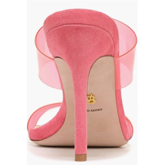 Veronica Beard 'ASHA' Transparent Dual-Band Sandals, Coral - Picture 6 of 7